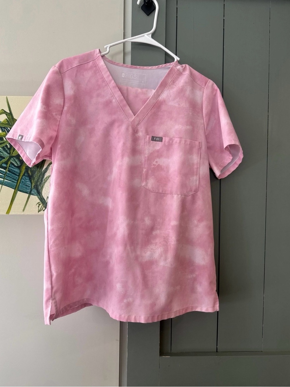 FIGS - Pink Tie Die -  Limited Edition Breast Cancer Awareness